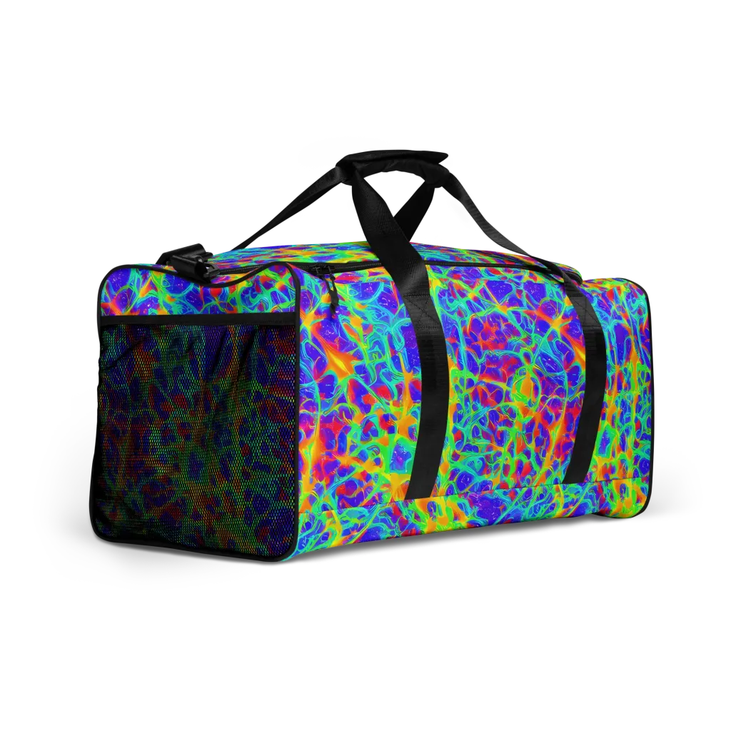 Radiant Mutation on Duffle Bag — Right Front