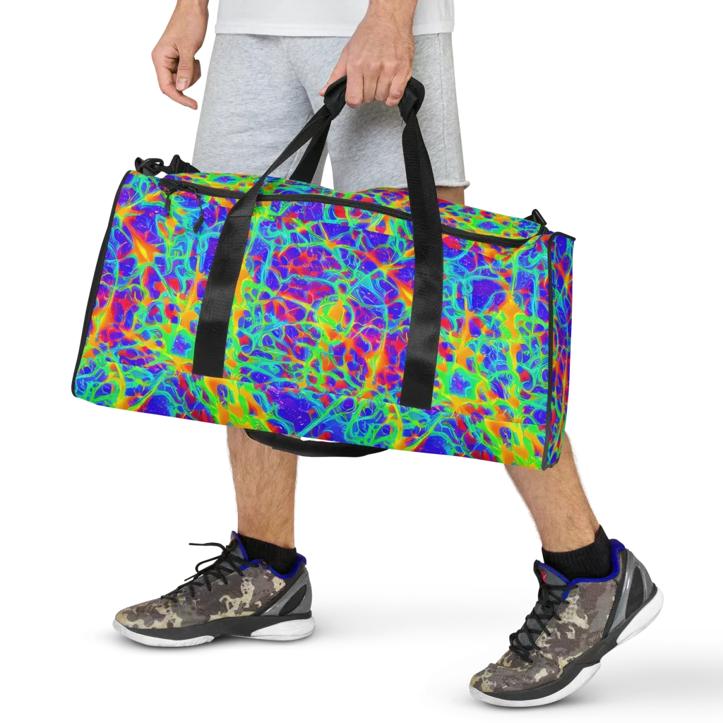 Radiant Mutation on Duffle Bag — Front