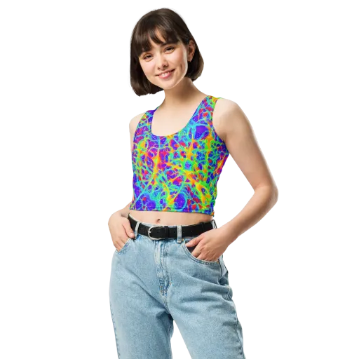 Radiant Mutation on a Crop Top