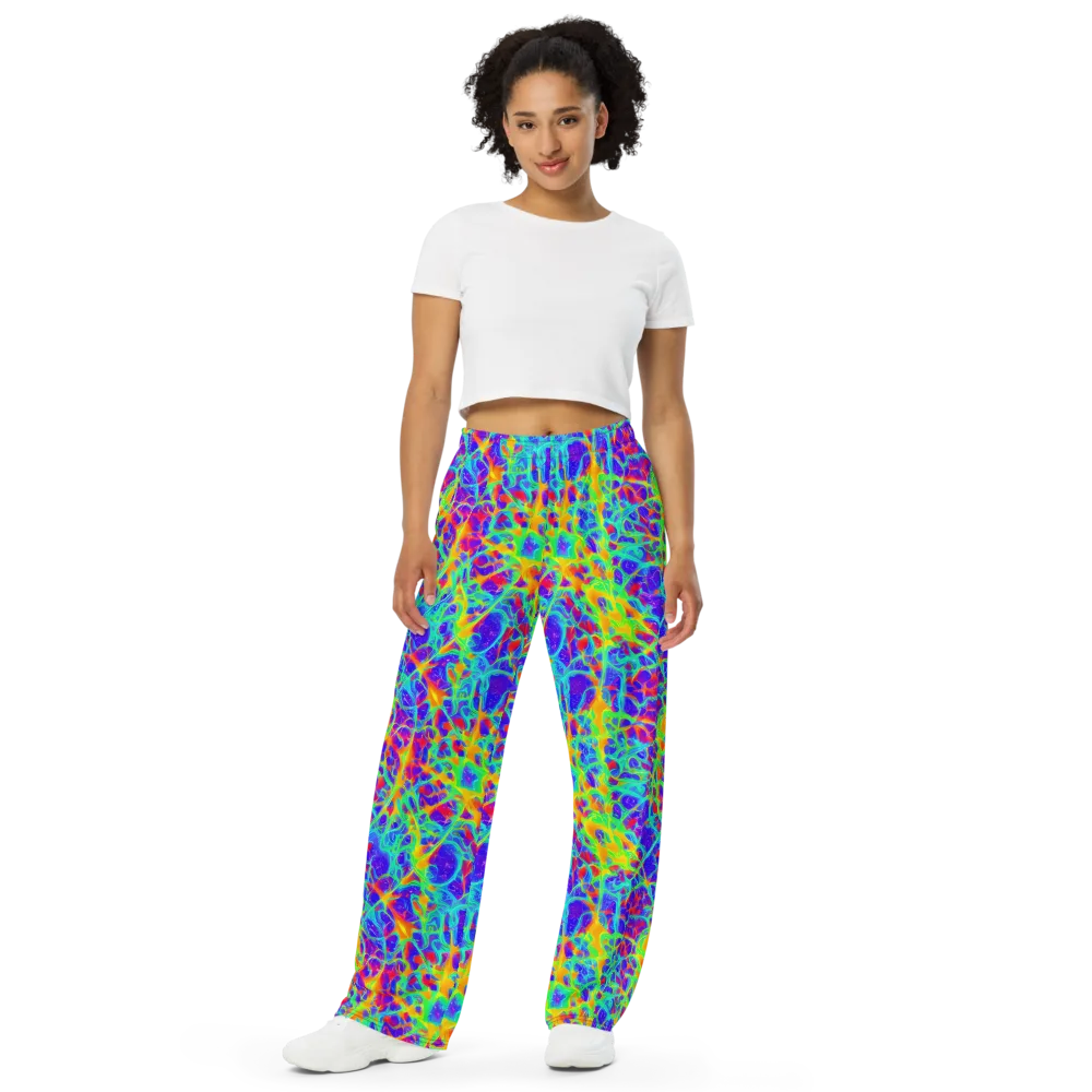 Radiant Mutation on Wide-Leg Pants — Front
