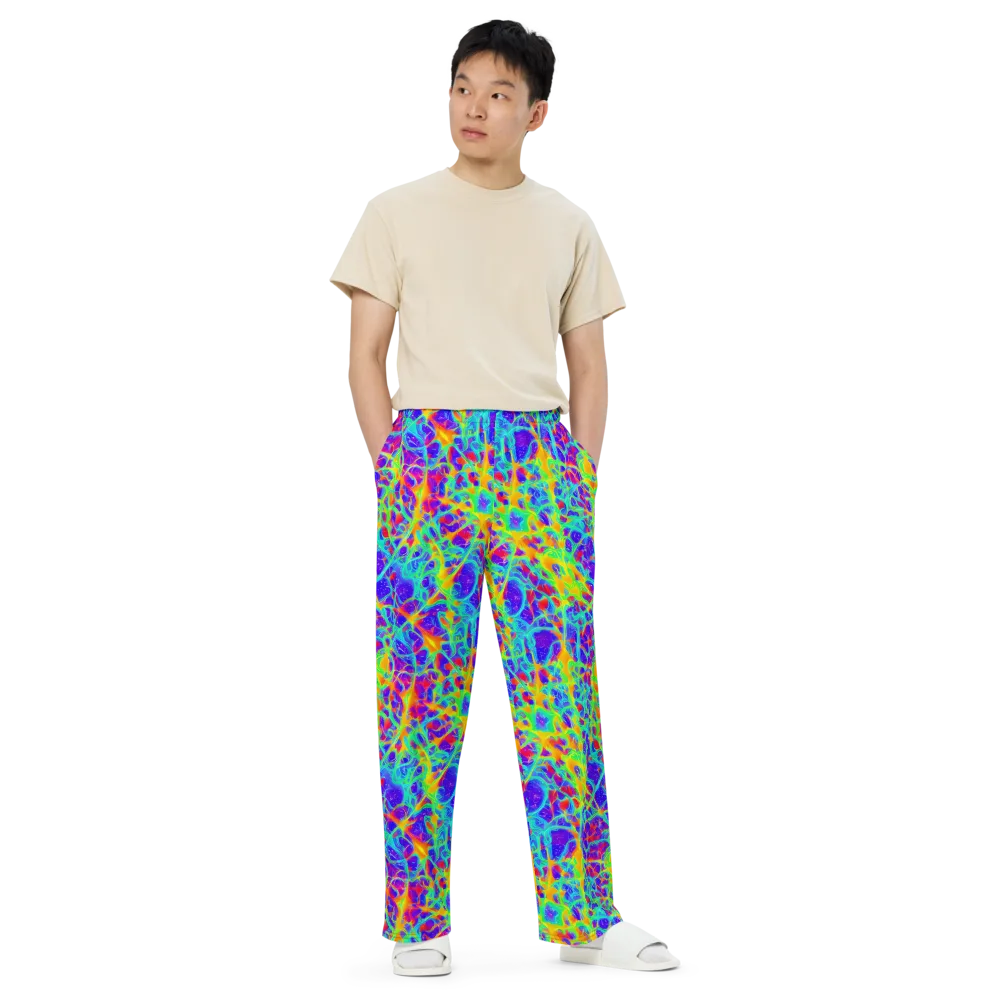 Radiant Mutation on Wide-Leg Pants — Front