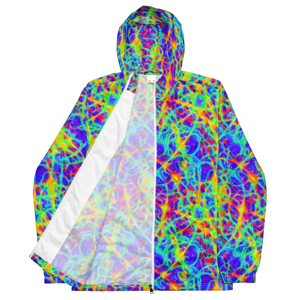 Radiant Mutation on Men's Windbreaker — Front