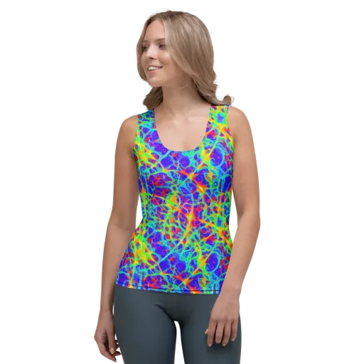 Radiant Mutation on a Women's Tank Top