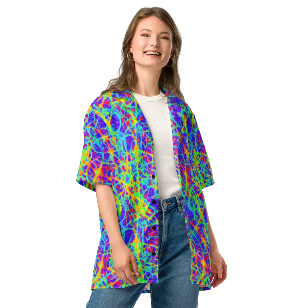 Radiant Mutation on Button Shirt — Front