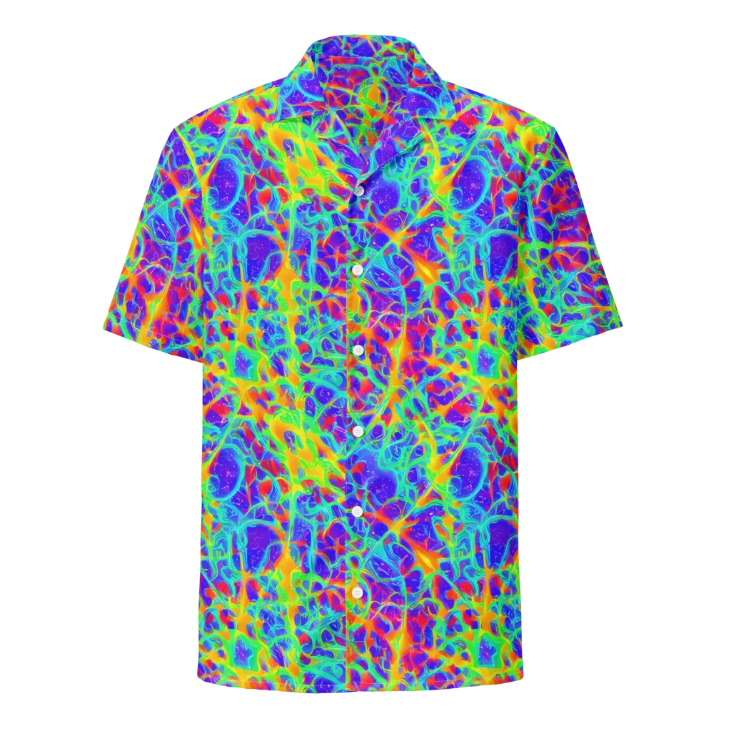 Radiant Mutation on Button Shirt — Front