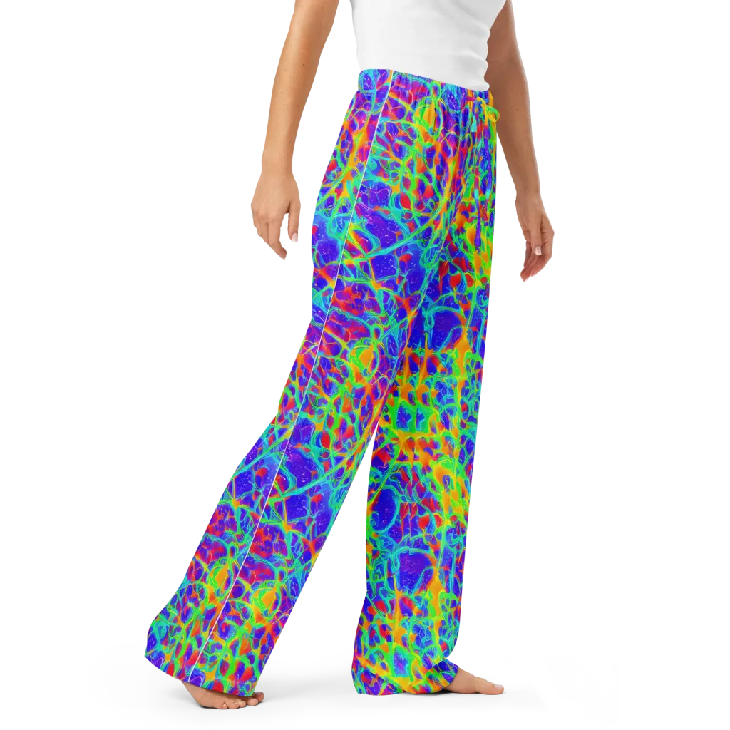 Radiant Mutation on Women's Pajama Pants — Right Front