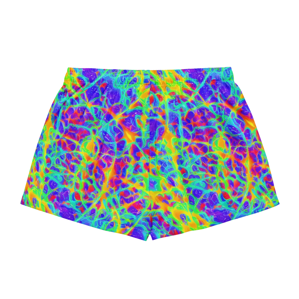Radiant Mutation on Women's Pajama Shorts — Back