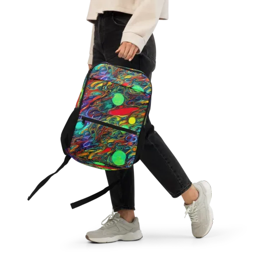 Galactic Fluid on a Utility Backpack