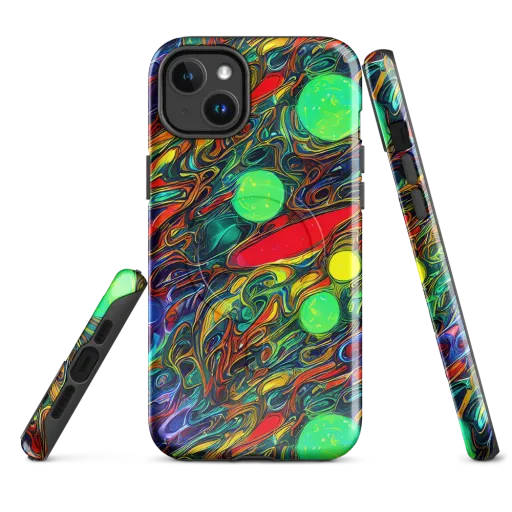 Galactic Fluid on a MagSafe Tough Case for iPhone®