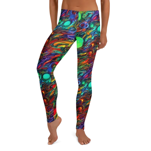 Galactic Fluid on a Leggings