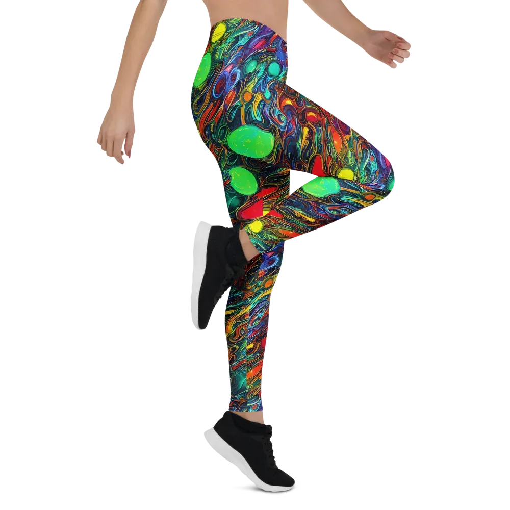 Galactic Fluid on Leggings — Right