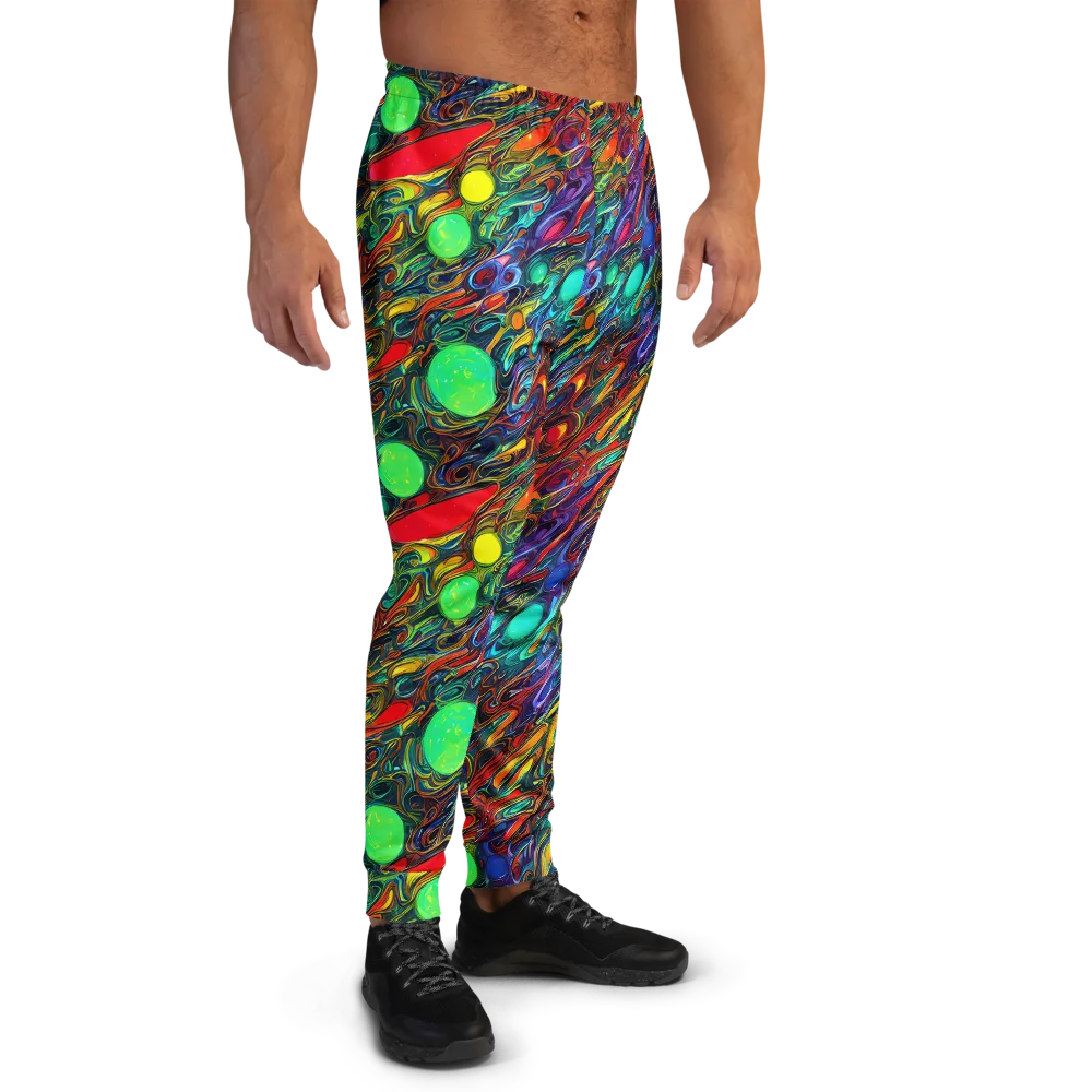 Galactic Fluid on Men's Joggers — Right