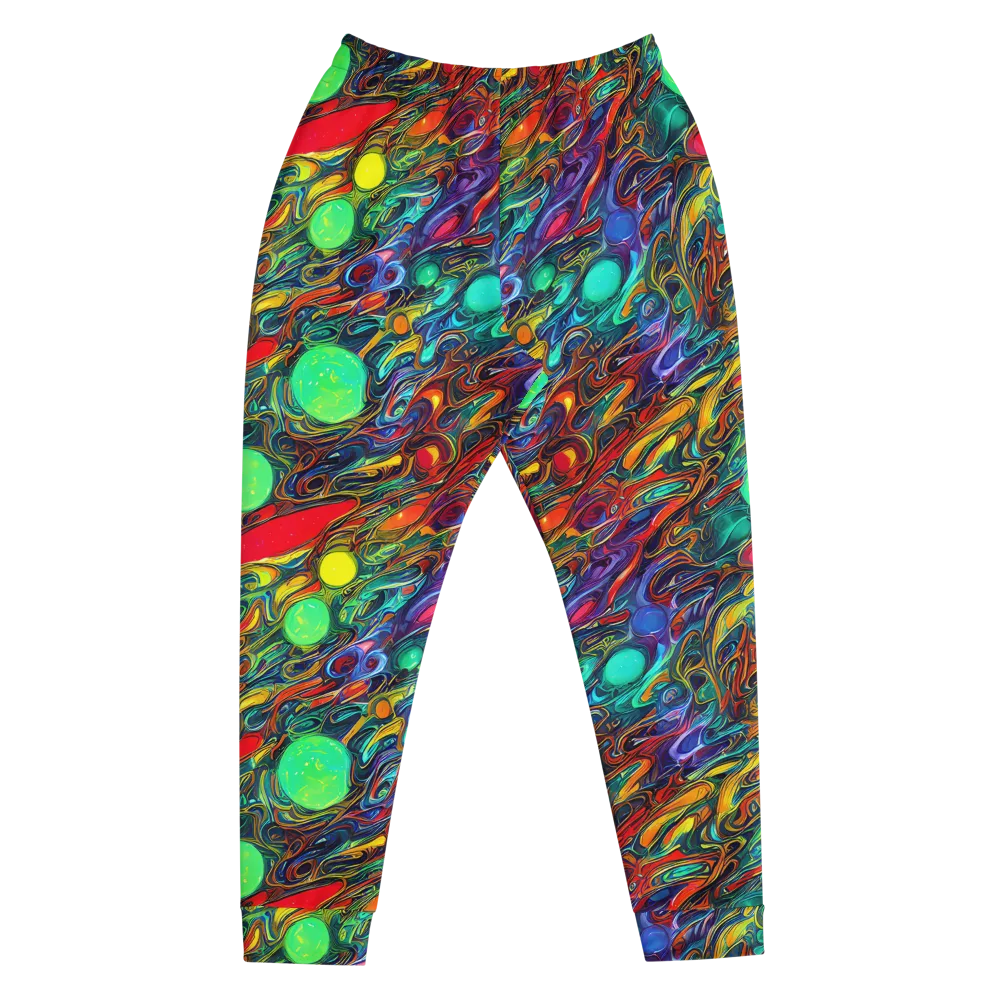 Galactic Fluid on Men's Joggers — Front