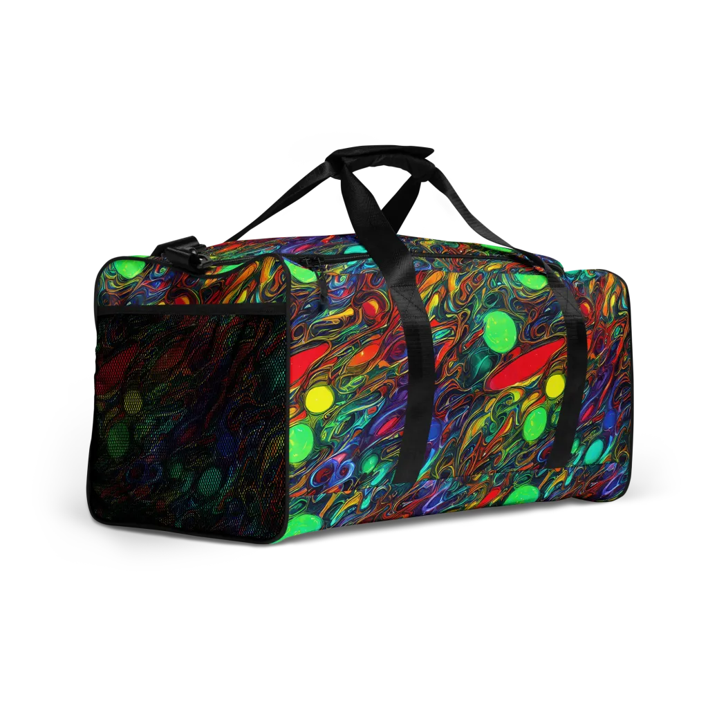 Galactic Fluid on Duffle Bag — Right Front