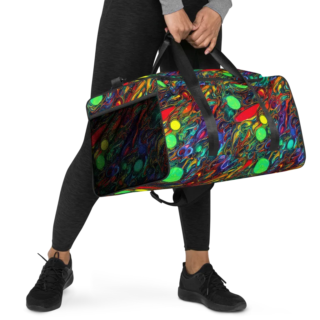 Galactic Fluid on Duffle Bag — Right Front