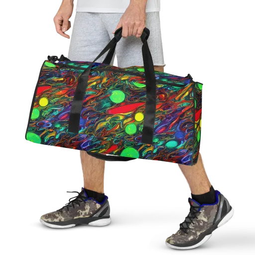 Galactic Fluid on a Duffle Bag