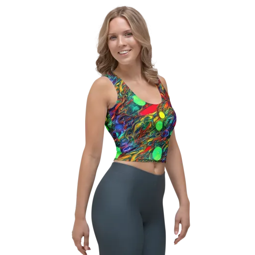 Galactic Fluid on a Crop Top