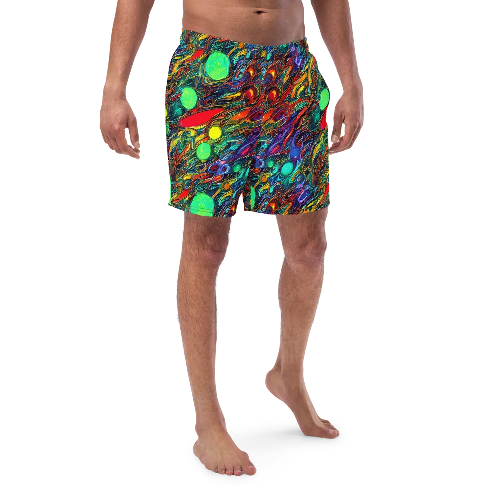 Galactic Fluid on Swim Trunks — Front