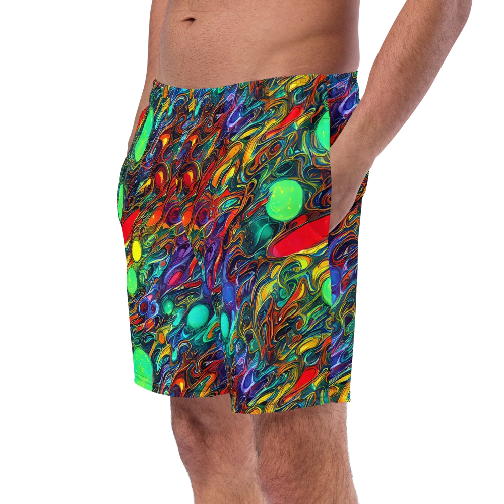 Galactic Fluid on Swim Trunks — Left Front