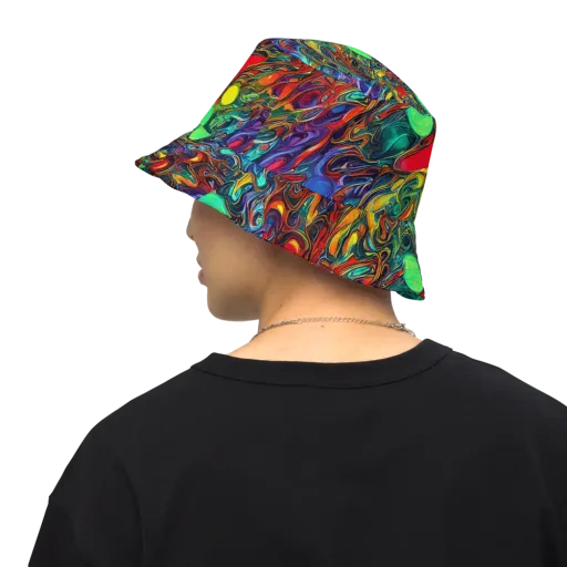 Galactic Fluid on a Reversible Bucket Hat
