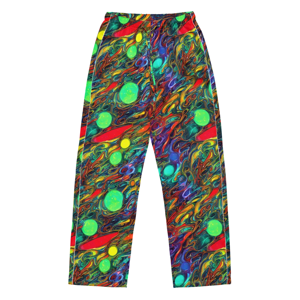Galactic Fluid on Women's Pajama Pants — Front