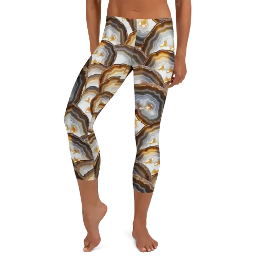 Earthbound Aura on a Capri Leggings