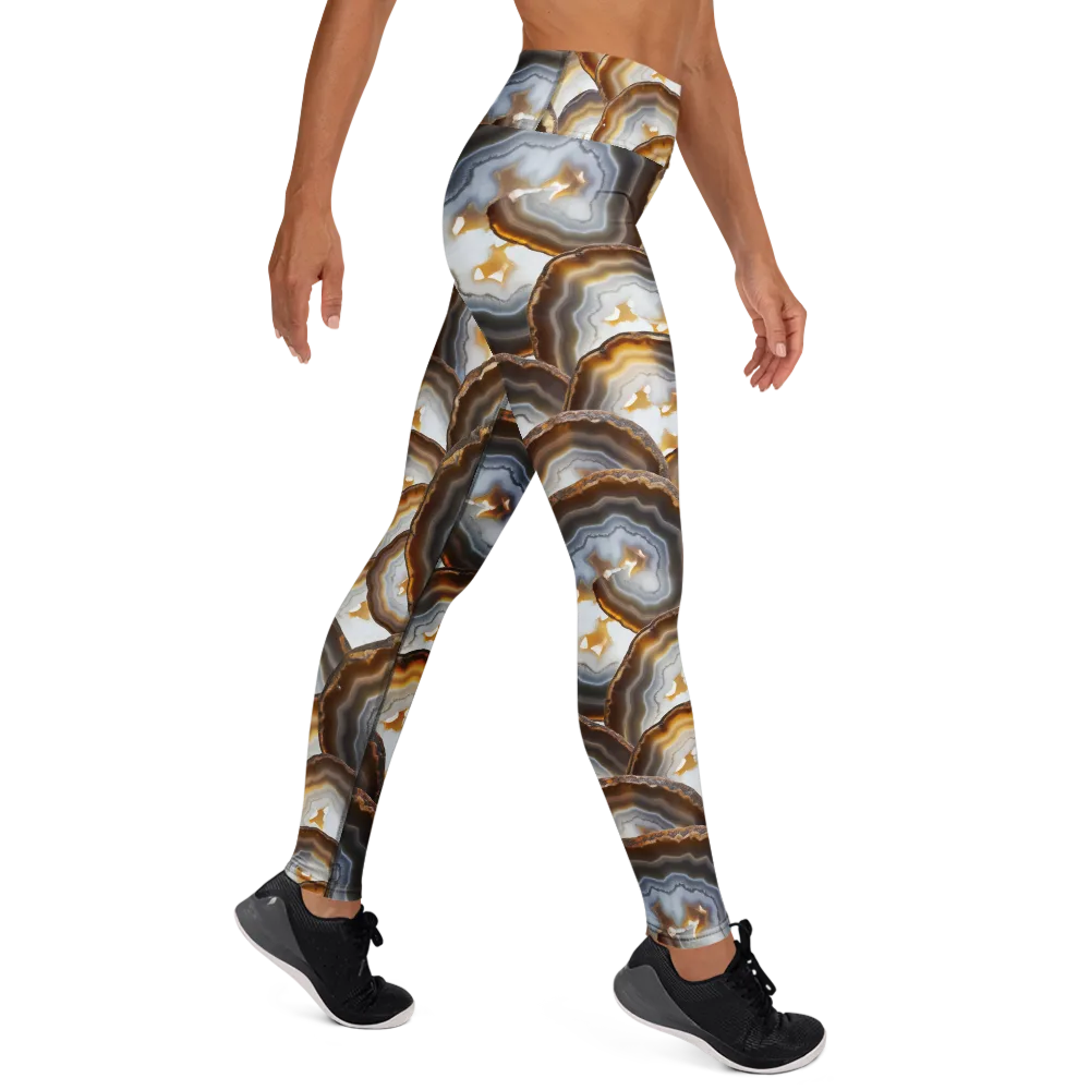 Earthbound Aura on Yoga Leggings — Right