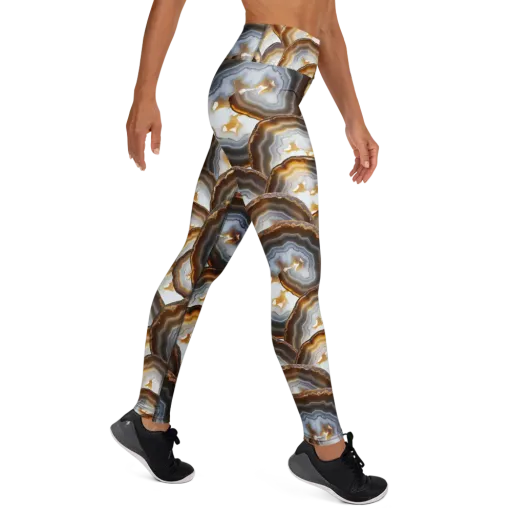 Earthbound Aura on a Yoga Leggings