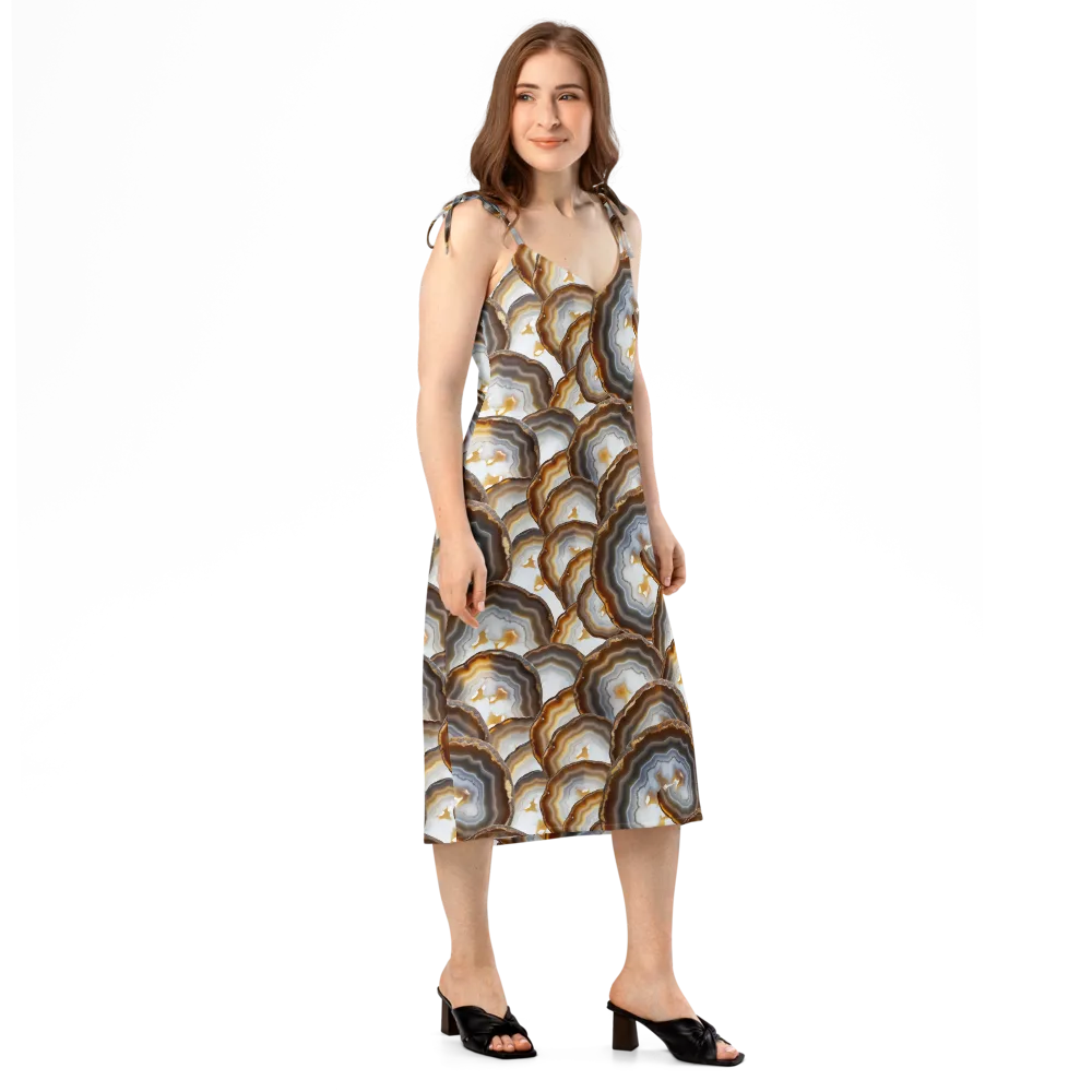 Earthbound Aura on Slip Dress — Right Front