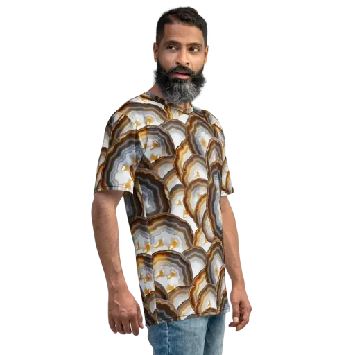 Earthbound Aura on a Men's Crew Neck T-Shirt