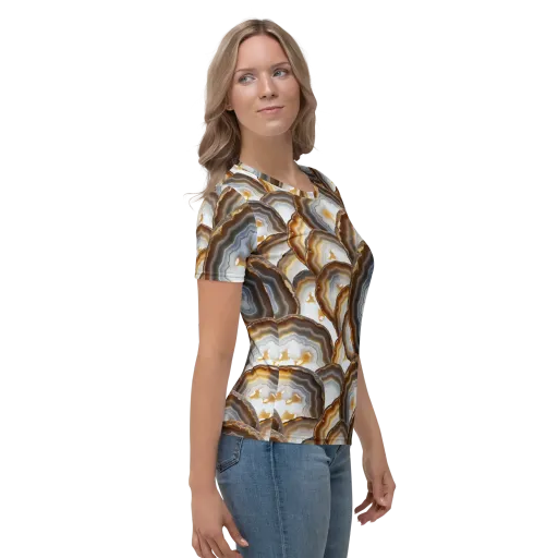 Earthbound Aura on a Women's Crew Neck T-Shirt