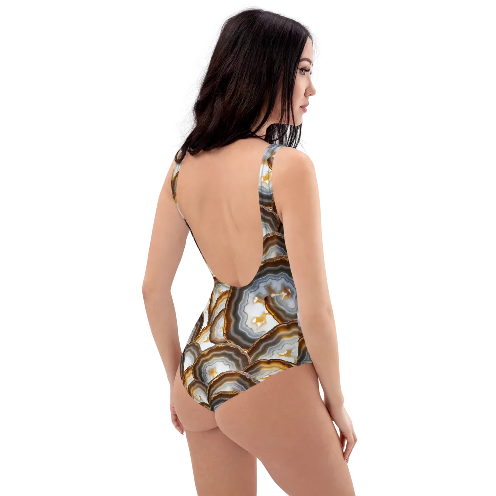 Earthbound Aura on One-Piece Swimsuit — Right Back