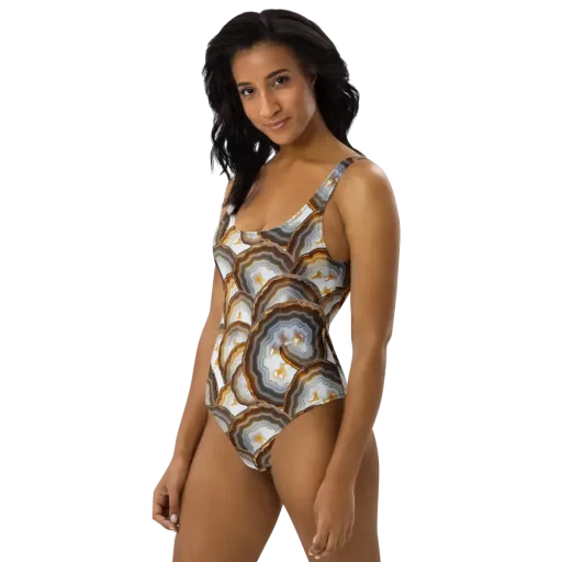Earthbound Aura on a One-Piece Swimsuit
