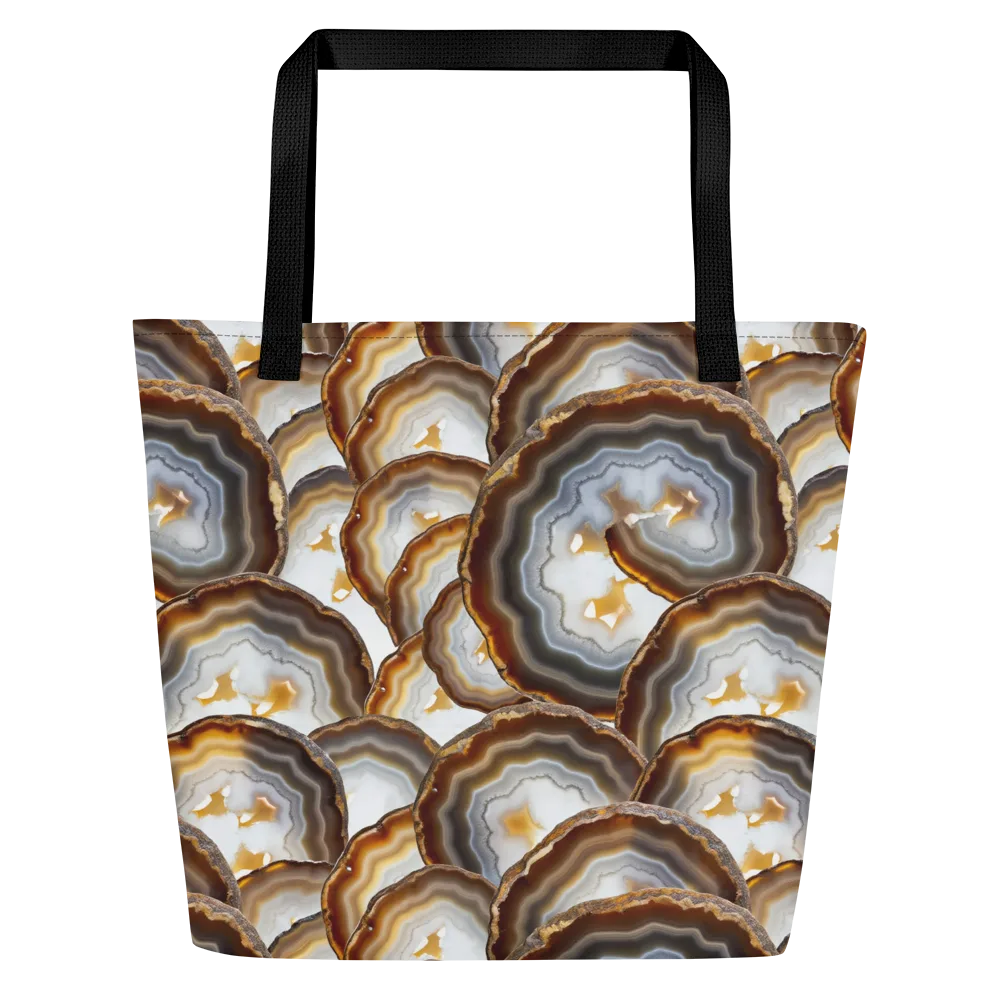 Earthbound Aura on Large Tote Bag W/ Pocket — Front