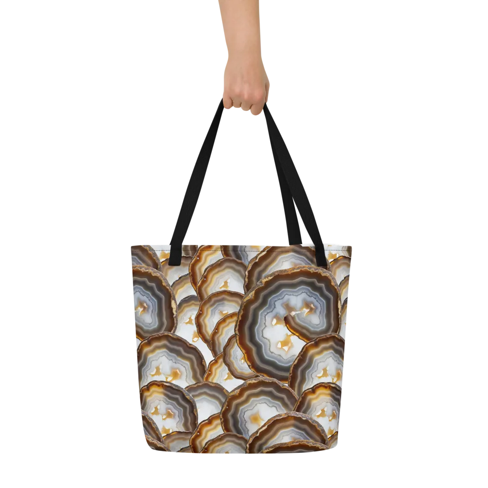 Earthbound Aura on Large Tote Bag W/ Pocket — Front