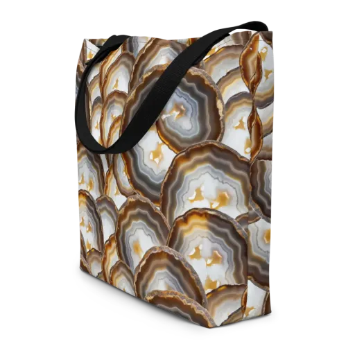 Earthbound Aura on a Large Tote Bag W/ Pocket
