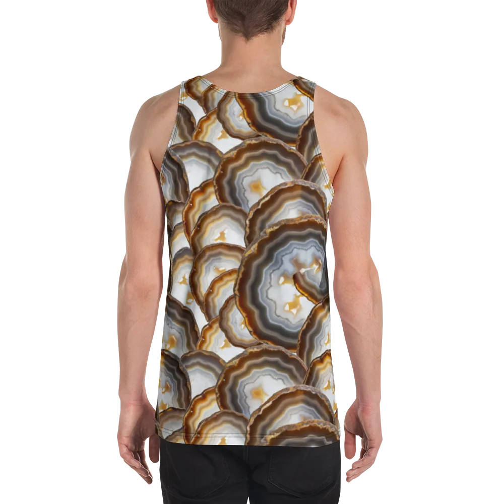 Earthbound Aura on Men's Tank Top — Back