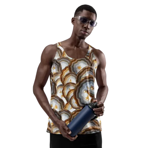 Earthbound Aura on a Men's Tank Top