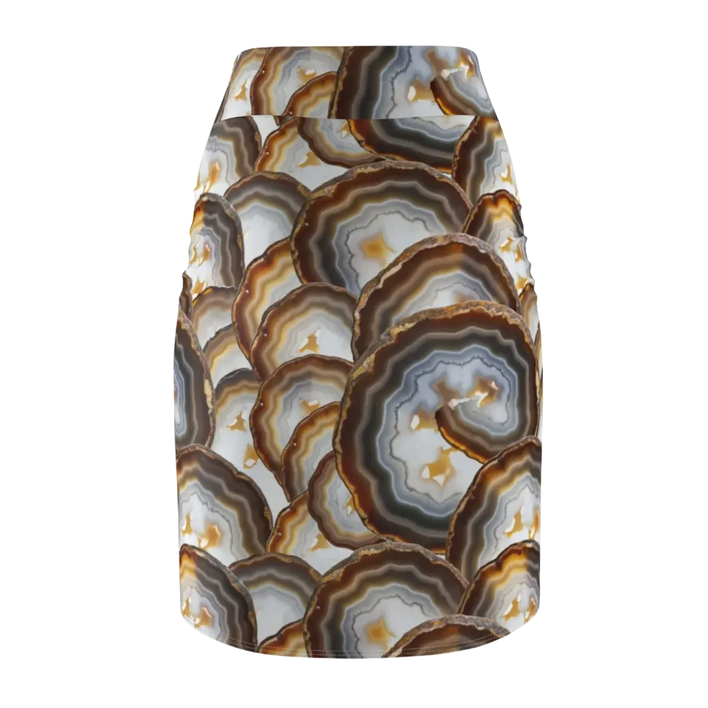 Earthbound Aura on Pencil Skirt — Back
