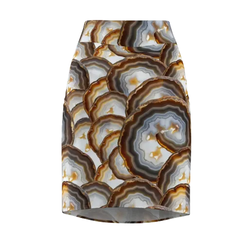 Earthbound Aura on a Pencil Skirt