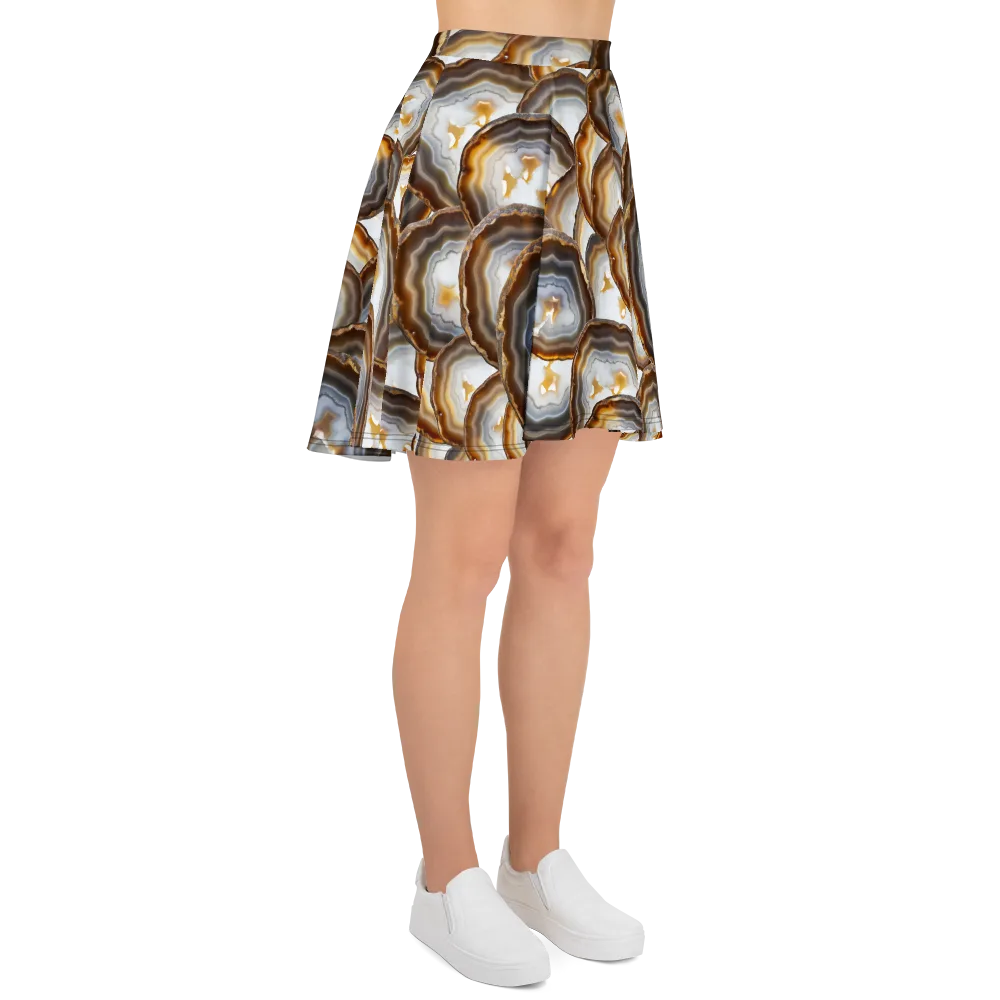 Earthbound Aura on Skater Skirt — Right