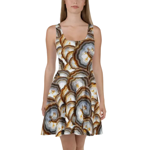 Earthbound Aura on a Skater Dress