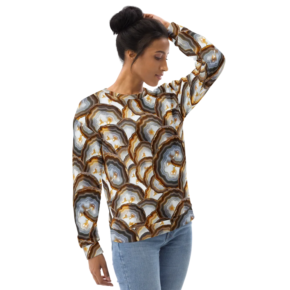 Earthbound Aura on Sweatshirt — Right Front