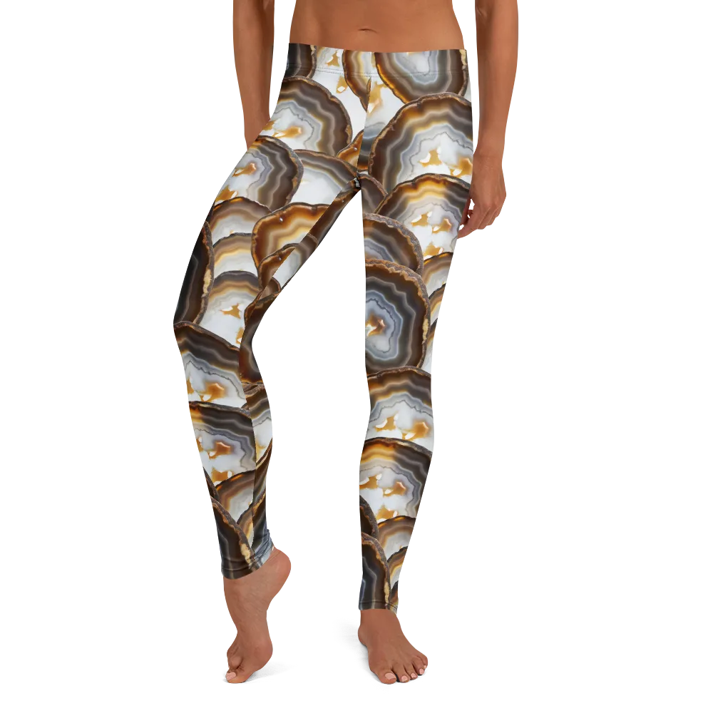 Earthbound Aura on Leggings — Front