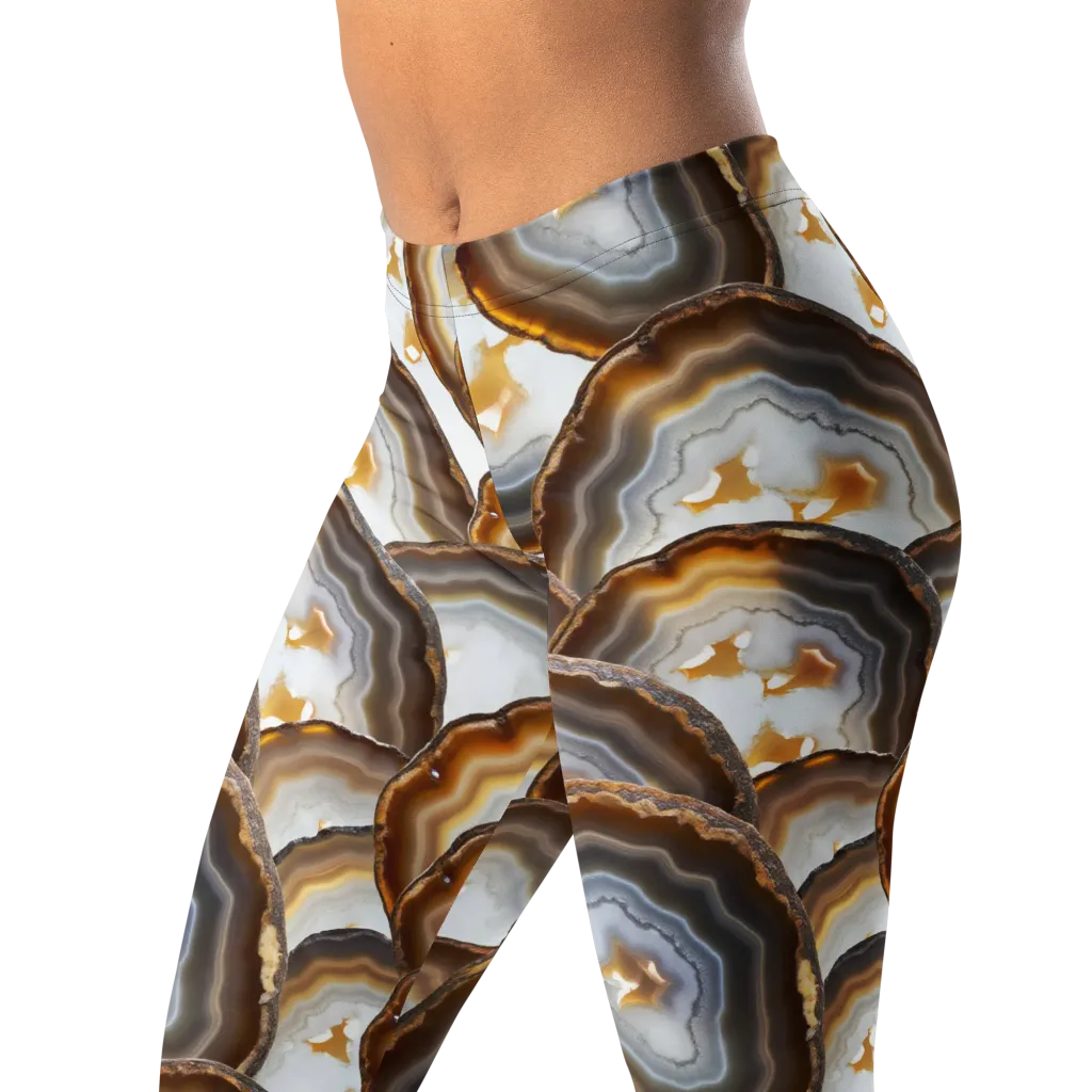 Earthbound Aura on Leggings — Left Front