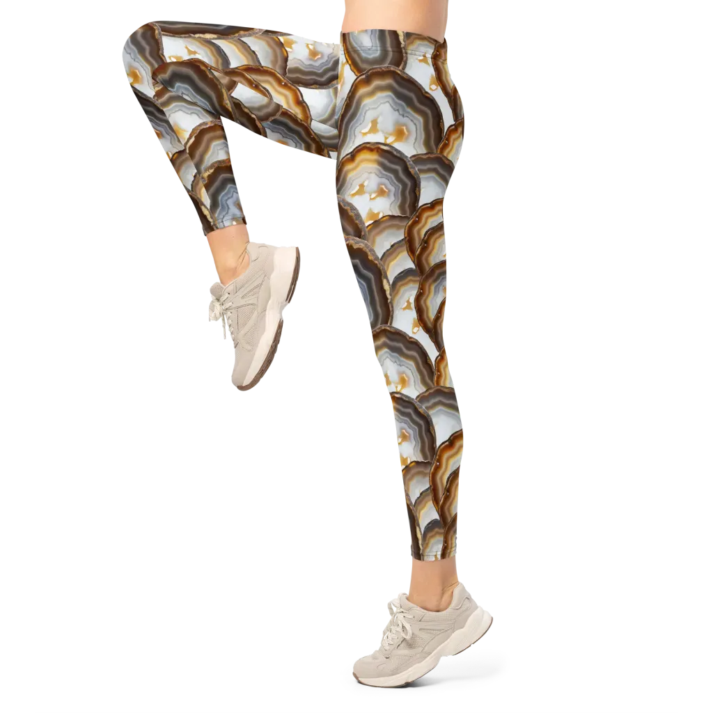 Earthbound Aura on Leggings — Left