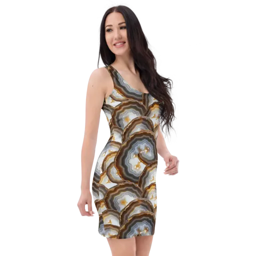 Earthbound Aura on a Bodycon Dress