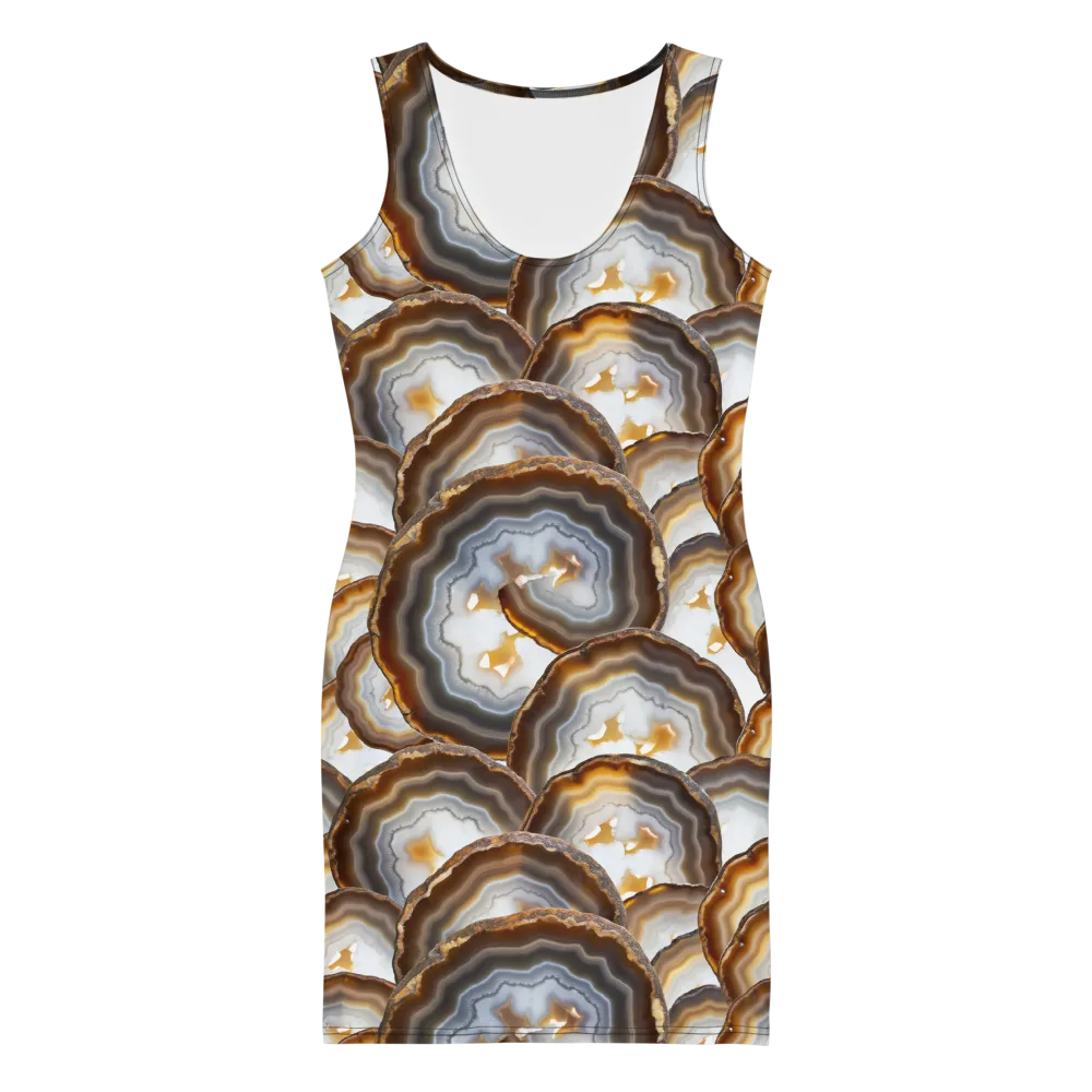 Earthbound Aura on Bodycon Dress — Front