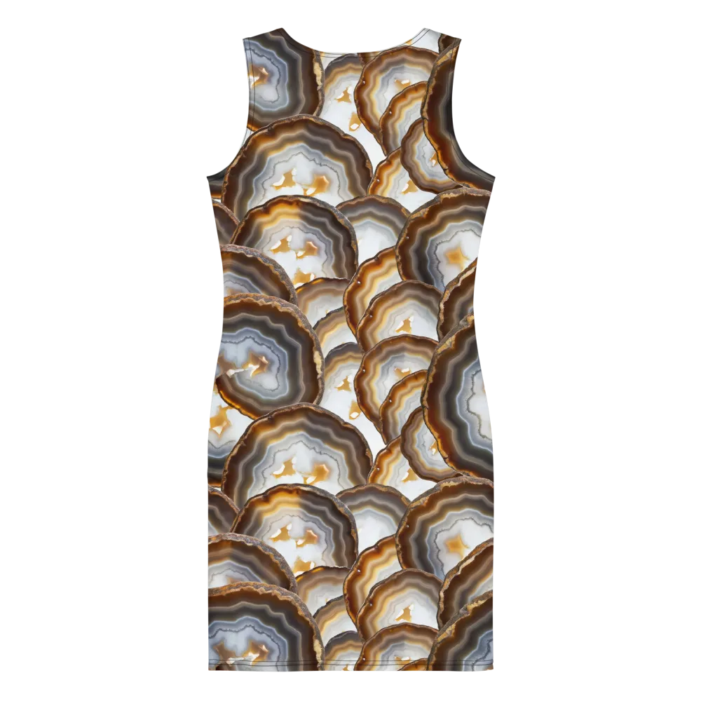 Earthbound Aura on Bodycon Dress — Back