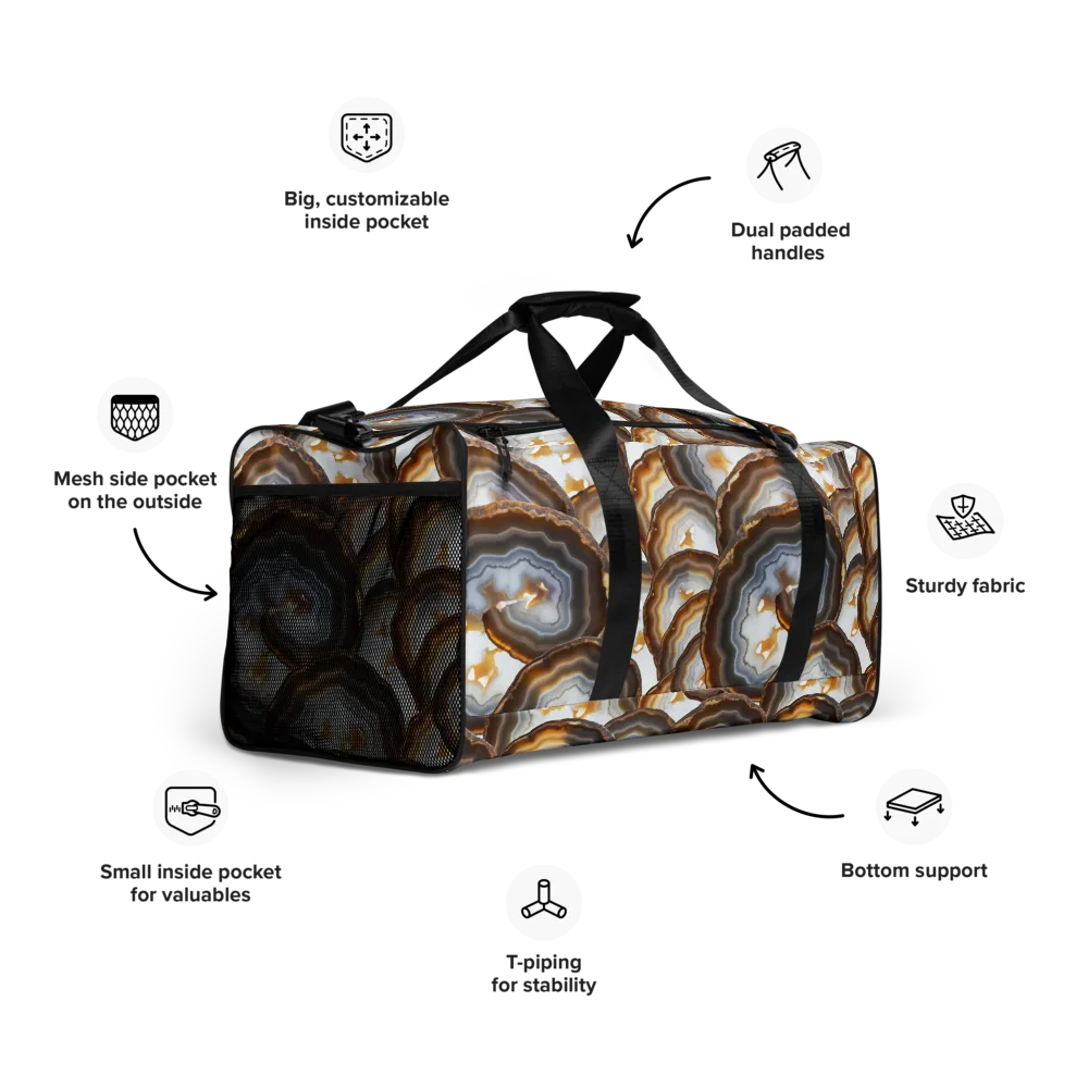Earthbound Aura on Duffle Bag — Right Front